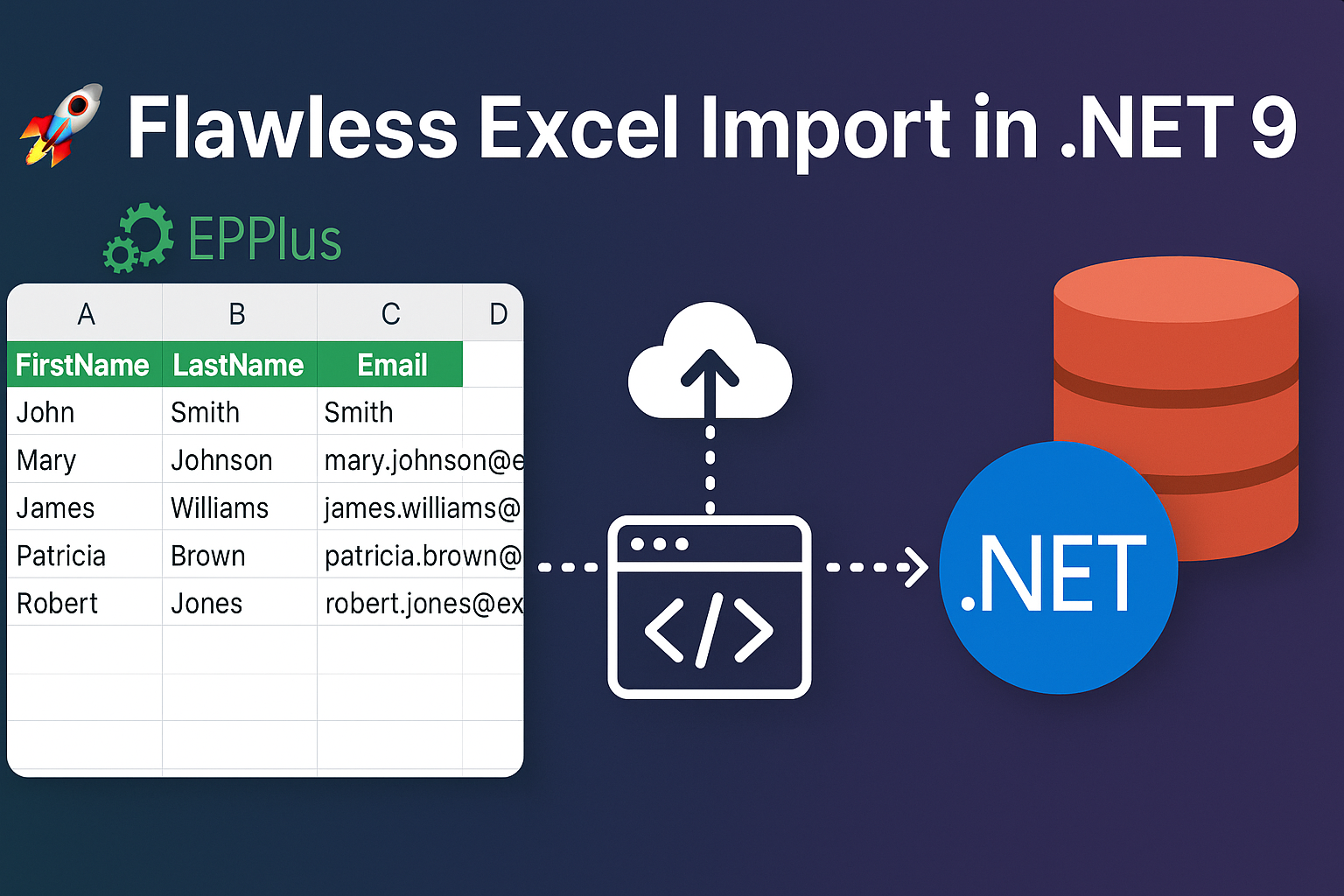 Flawless Excel Import in .NET 9 Bulletproof Guide from Upload to Database